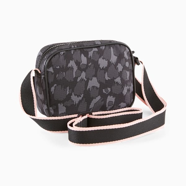 Bolso cruzado Prime “Women on the Ball”, PUMA Black-Print, extralarge